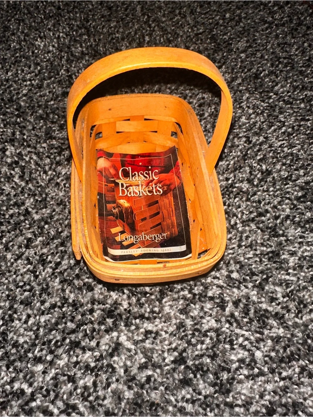 longaberger tiny basket